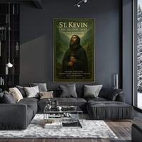 St. Kevin The Solitary Saint Poster PosterGoat