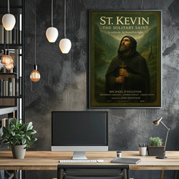 St. Kevin The Solitary Saint Poster PosterGoat