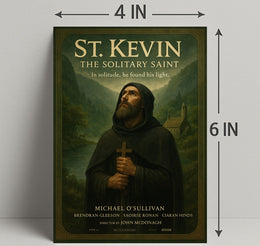 St. Kevin The Solitary Saint Poster PosterGoat