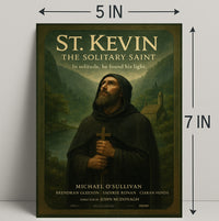 St. Kevin The Solitary Saint Poster PosterGoat