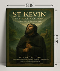 St. Kevin The Solitary Saint Poster PosterGoat