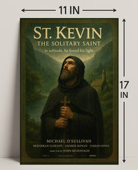 St. Kevin The Solitary Saint Poster PosterGoat