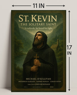 St. Kevin The Solitary Saint Poster PosterGoat
