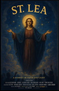 St. Lea A Journey Of Faith And Light Poster PosterGoat