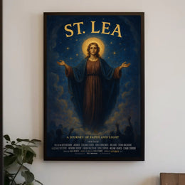 St. Lea A Journey Of Faith And Light Poster PosterGoat