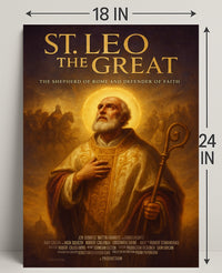 St. Leo The Great Poster PosterGoat