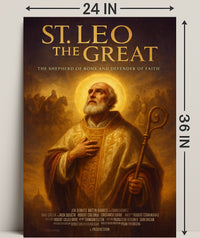 St. Leo The Great Poster PosterGoat