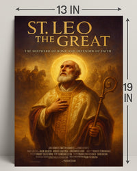 St. Leo The Great Poster PosterGoat