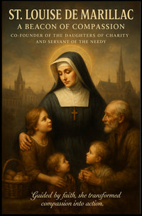 St. Louise De Marillac A Beacon Of Poster PosterGoat
