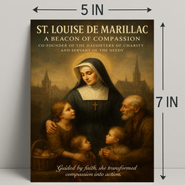 St. Louise De Marillac A Beacon Of Poster PosterGoat