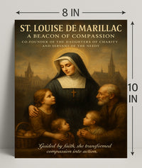 St. Louise De Marillac A Beacon Of Poster PosterGoat