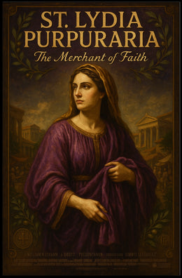 St. Lydia Purpuraria The Merchant Of Poster PosterGoat