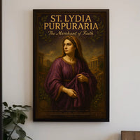 St. Lydia Purpuraria The Merchant Of Poster PosterGoat