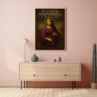 St. Lydia Purpuraria The Merchant Of Poster PosterGoat