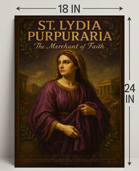 St. Lydia Purpuraria The Merchant Of Poster PosterGoat