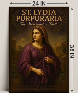 St. Lydia Purpuraria The Merchant Of Poster PosterGoat