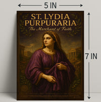 St. Lydia Purpuraria The Merchant Of Poster PosterGoat