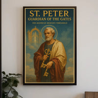St. Peter Guardian Of The Gates Poster PosterGoat