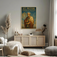 St. Peter Guardian Of The Gates Poster PosterGoat