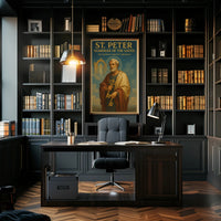 St. Peter Guardian Of The Gates Poster PosterGoat