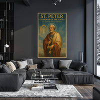 St. Peter Guardian Of The Gates Poster PosterGoat