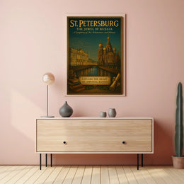 St. Petersburg The Jewel Of Russia Poster PosterGoat