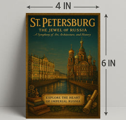 St. Petersburg The Jewel Of Russia Poster PosterGoat