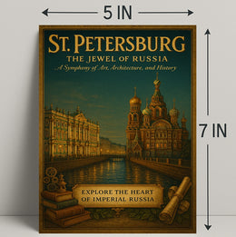 St. Petersburg The Jewel Of Russia Poster PosterGoat