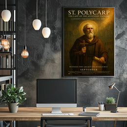 St. Polycarp The Last Of The Apostolic Poster PosterGoat
