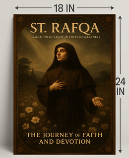 St. Rafqa A Beacon Of Light Poster PosterGoat