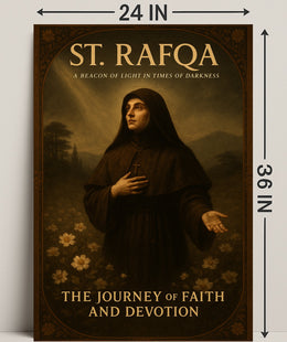 St. Rafqa A Beacon Of Light Poster PosterGoat