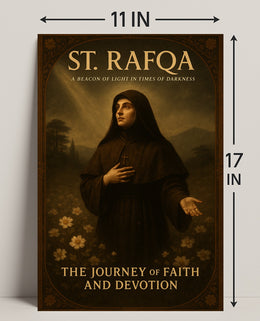 St. Rafqa A Beacon Of Light Poster PosterGoat