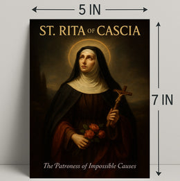St. Rita Of Cascia The Patroness Of Poster PosterGoat