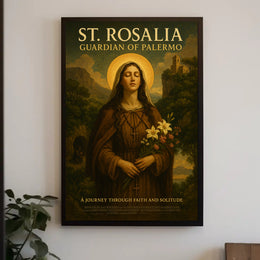 St. Rosalia Guardian Of Palermo Poster PosterGoat