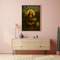 St. Rosalia Guardian Of Palermo Poster PosterGoat