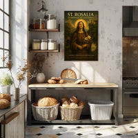 St. Rosalia Guardian Of Palermo Poster PosterGoat
