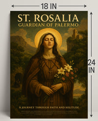 St. Rosalia Guardian Of Palermo Poster PosterGoat