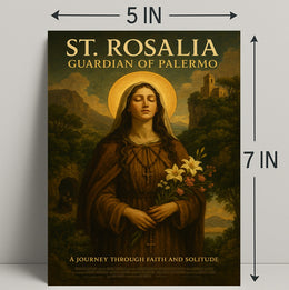 St. Rosalia Guardian Of Palermo Poster PosterGoat