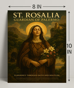 St. Rosalia Guardian Of Palermo Poster PosterGoat