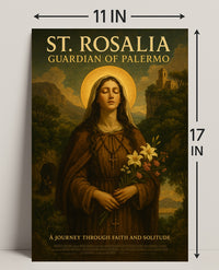 St. Rosalia Guardian Of Palermo Poster PosterGoat
