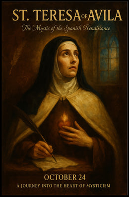 St. Teresa Of Avila The Mystic Of The Poster PosterGoat