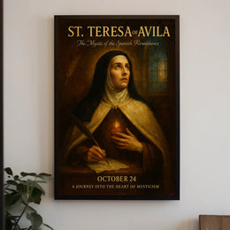 St. Teresa Of Avila The Mystic Of The Poster PosterGoat