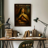 St. Teresa Of Avila The Mystic Of The Poster PosterGoat