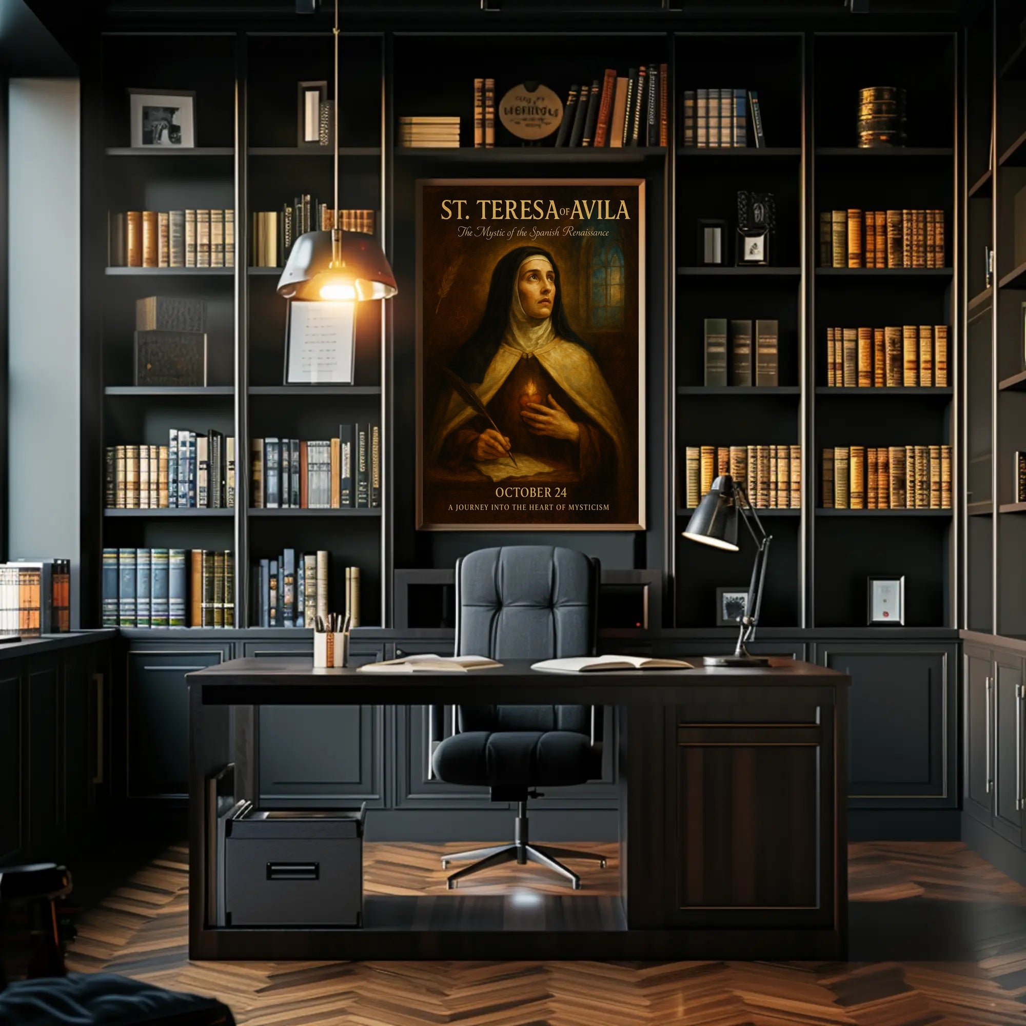 St. Teresa Of Avila The Mystic Of The Poster PosterGoat