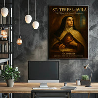 St. Teresa Of Avila The Mystic Of The Poster PosterGoat