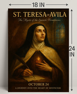 St. Teresa Of Avila The Mystic Of The Poster PosterGoat