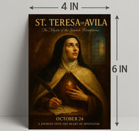 St. Teresa Of Avila The Mystic Of The Poster PosterGoat