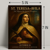 St. Teresa Of Avila The Mystic Of The Poster PosterGoat