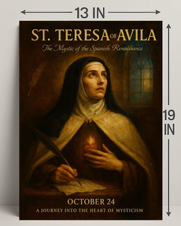 St. Teresa Of Avila The Mystic Of The Poster PosterGoat