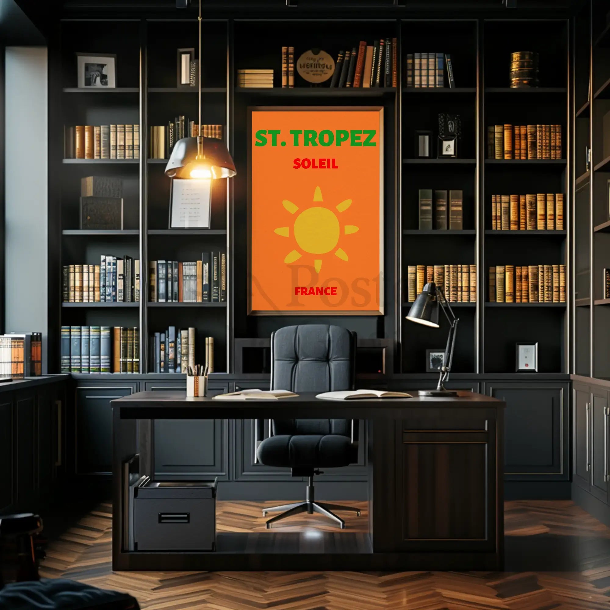 St. Tropez Travel Poster celebrates sunny French Riviera memories PosterGoat